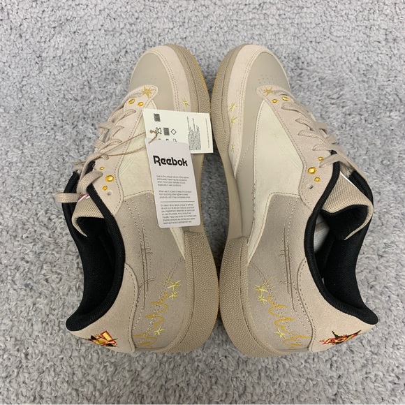 NEW Reebok Club C 85 Looney Tunes Beige Shoes Sneakers Mens Size 12 RARE LMT EDT - Picture 11 of 15